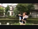 バドミントンをする洋志