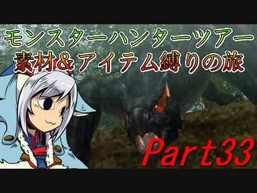 【ゆっくりモンハン】モンスターハンターツアー素材＆アイテム縛りの旅　part33【MHP2G】