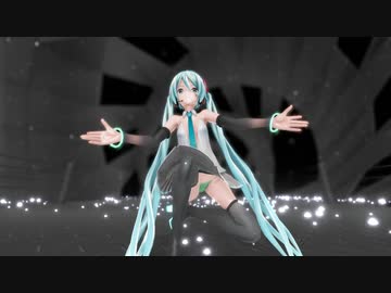 【MMD】つみ式みくで「BURNING」【Ray-MMD】