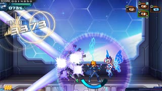 【EXアメノサカホコ】蒼き雷霆 ガンヴォルト 爪 ガンヴォルト編【ノーダメージS+】
