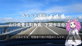 ちょっと遠出して 1  山口県豊北町角島, 下関市吉母海岸【めたん】