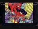 [実況]「スパイダーマン（MD）」MD互換機よりプレイ！