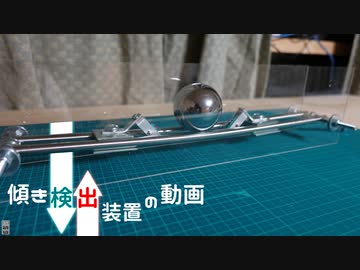 傾き検出装置の動画
