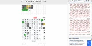 ポケモンWORDLE自動化してみた