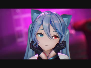【MMD夏祭り2022】キャットラビング【YYB式改変初音ミク】