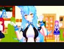 ラミィちゃん2周年記念！！「Nyanyanyanyanyanyanya!」おどっってもらった（アニメ調）【ホロライブMMD】