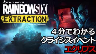 【Rainbow six Extraction】8/12更新内容：ECLIPSEイベント【レインボーシックスエクストラクション】