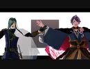 【MMD刀剣乱舞】主がよそ見していたら近侍が遡行軍と大騒ぎしてた【青江と歌仙】