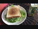 おじ紳士-唐揚げサンドを作って食らう！