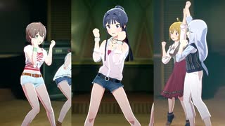 ノースリホットパンツポニテ静香