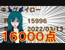 URAで16000点取りたい【ウマ娘/東北ずん子】