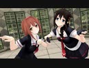 【MMDカメラ配布】時雨　白露　で　スターリースカイ☆パレード【MMD艦これ】