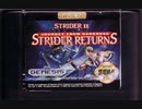 [実況]「STRIDER II=ストライダー飛竜2（MD）」MD互換機より初見プレイ！