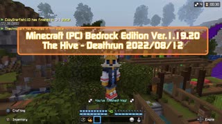 Minecraft (PC) Bedrock Edition Ver. 1.19.20 The Hive - Deathrun Aug 12, 2022