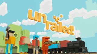 【Unrailed!】線路を作って列車を進めていくゲーム【ミディアムソロ・草原縛り】