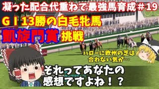 switch版ダビスタ＃19　GⅠ13勝の白毛牝馬　凱旋門へ！