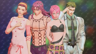 【MMD】4+5部女子とボスをアイドルにしてみた【お着替え】