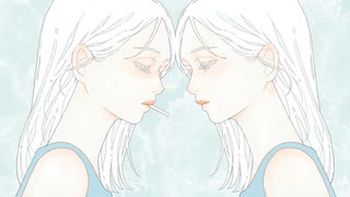 白いクーピー - ココアシガレット feat.可不(KAFU) (Music Video)
