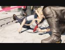 【DOA6】マリー(セーラー服)にバースの叩きつけ【リョナ】