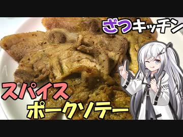 【第三回スパイス祭】スパイスポークソテー【ざつキッチン】その11