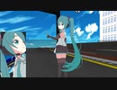 【MMD夏祭り2022】９０円のネギを買いに行くじゃしミクちゃん