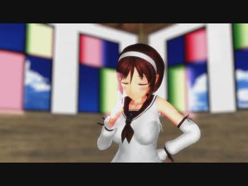 【MMD艦これ】もも吉式名取 で アイシテ