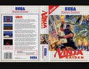 [実況]「忍者外伝（SMS）」MDフラッシュカートリッジより初見プレイ！