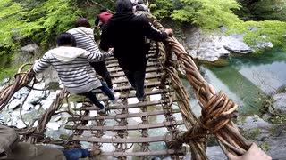 コペンで四国一人旅Classic#2 祖谷のかずら橋