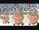 明石市長「『子育て支援大賞』の主催者が条件として80万要求してきたから晒すわ」