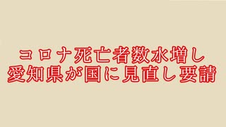 コロナ死亡者数水増し 愛知県が国に見直し要請