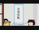 ものぐさ動画その76「左右反転」