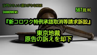 東京地裁、原告の訴えを却下『新コロワク特例承認取消等請求訴訟』(沙門のちょい遅れがちなNEWS)