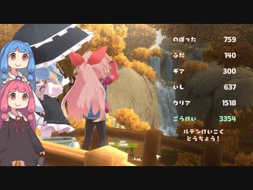 琴葉姉妹の楽しい登山。Part.５忙しい人向け：ルテンけいこく編【ヤマふだ！にごうめ】