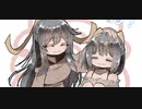 【イラストメイキング】病みかわいいフリー素材描きました！100日チャレンジ080日目
