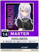 【譜面確認用】 GODLINESS MASTER 【チュウニズムNEW外部出力】