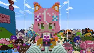 【minecraft】にじさんじKR ヤン・ナリの作り方