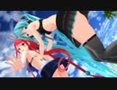 【MMD夏祭り2022】 ビバハピ / 初音ミク 江風
