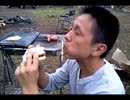 のまさんち「【ＢＢＱ朝ごはん】ワイルド な エッグマフィン♪ ウィンナー入りで！」
