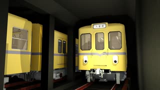 MMD鉄道で名城線の黄電