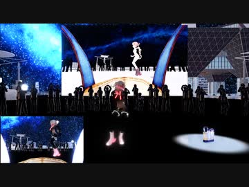 【Ray-mmd】秋雲先生が夜のコスプレ会場でPassion
