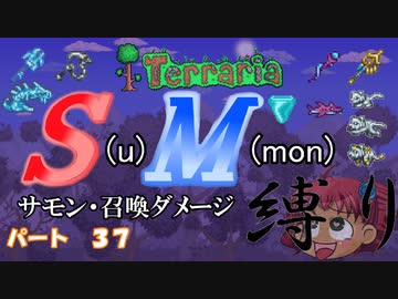 [ゆっくり実況]　S(u)M(mon)縛り　パート３７　[Terraria]