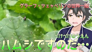 2022年8月19日　農作業日誌P361　グラーフ・ツェッペリンの日本到着とキスジノミハムシ　VOICEVOX　MYCOEIROINK