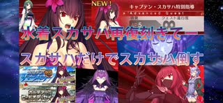 【FGO】スカサハ達でキャプテンスカサハを攻略する