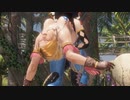 【DOA6 ryona】ティナ ryona vs 女天狗