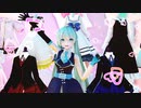 [MMD]洋服のあるステージで『メタモリボン』　初音ミク