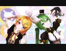 【MMD夏祭り2022】 『スターリースカイ☆パレード』 by Sour RIN LOLITA & Sour Miku Steampunk Lolita