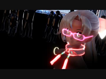 【Ray-mmd】秋雲先生が夜のコスプレ会場でPassion カメラモーション有