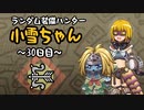 【MHWI】ランダム装備ハンター 小雪ちゃん 30日目【ゆっくり実況】