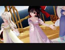【東方MMD】霊夢・魔理沙・アリスで「どりーみんチュチュ」 1080P