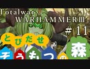 Total War:WARHAMMERⅢ】とびだせ ぞうもつの森！＃１１『オールドワールド上陸』